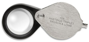 Bausch & Lomb Hastings Triplet Magnifier 10x - 81-61-71