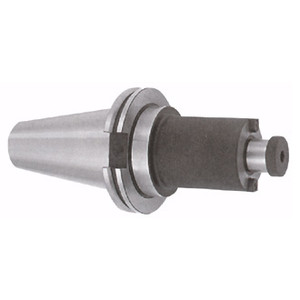 Bison CAT V-Flange Shell Mill Holder, CAT50 V Taper, 2" Bore Dia., 2-13/32" Gage Length - 186-533