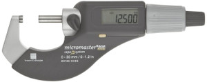 Brown & Sharpe Micromaster Digital Micrometer, 0 - 1.2" / 0 - 30mm - 599-125