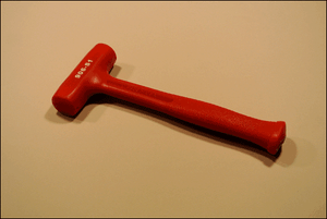 Cook 100 % Polyurethane One Piece Slimline Head Dead Blow Hammer - DBH-907