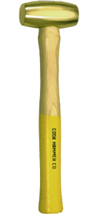 Cook Non-Sparking Brass Hammer 4 lb - BHC-706
