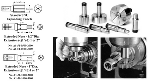 Eagle Rock 5C Expanding Collets - A1-51-5C-1500-2000