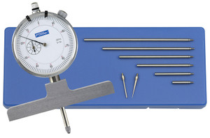 Fowler 0-22" X-Depth Dial Depth Gage - 52-125-006-1