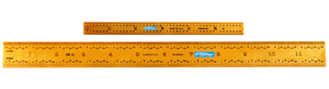 Fowler Golden Rigid Rule 6"/150mm - 52-399-006