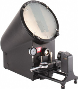 SPI Optical Comparator: 12" Screen Dia, Horizontal Orientation, 10x 20x & 40x Magnification 2-1/2" Y-Axis Travel, 6" X-Axis Travel 12-526-0 - 05543632