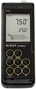 Hanna Instruments -2 to 16 pH, pH/mV/Temp Meter -4 to 248°F, BNC Double Junction Electrode Probe, Accurate up to 0.01 pH & ±0.2 & ±1mV HI9125 - 62414487