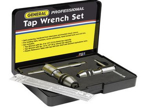 General Tool Two-piece Ratchet Tap Wrench Set  - 165