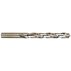Morse Cutting Tools 13105 Jobber Drill, 7.6 mm Dia. x 7.6 mm Shank Dia. x 4-3/8" OAL, HSS, Black Oxide, Series 1333 - 1036594