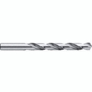 Morse Cutting Tools 11677 Jobber Drill, W Dia. x 0.386" Shank Dia. x 5-1/8" OAL x 3-3/4" Flute Length, 118 Degrees, Standard Flute, HSS, Uncoated, Series 1332B - 1017966