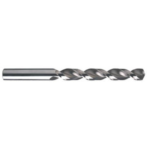 Morse Cutting Tools 60265 Jobber Drill, 1/4"-E Dia. x 1/4" Shank Dia. x 101 mm OAL x 63 mm Flute Length, 130 Degrees, Wide Land Parabolic Flute, HSSCo, TiAlN, Series 1361T - 1035369