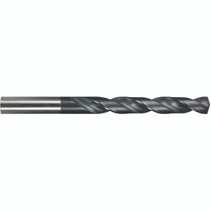 Morse Cutting Tools 93862 Jobber Drill, 31/64" Dia. x 31/64" Shank Dia. x 5-7/8" OAL x 4-3/8" Flute Length, 135 Degrees, Standard Flute, HSSCo, TiAlN, Series 2330 - 1019002