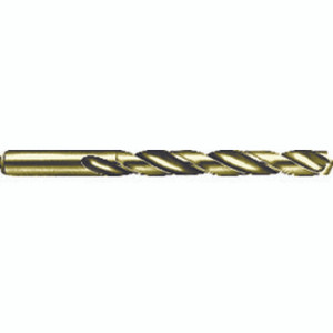 Morse Cutting Tools 17223 Jobber Drill, 39/64" Dia. x 39/64" Shank Dia. x 7-1/8" OAL x 5-3/16" Flute Length, HSSCo, Black Oxide - 8790345