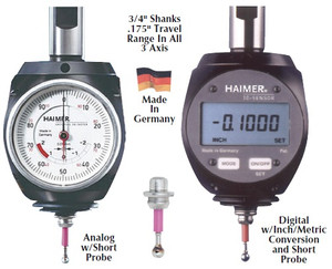 Haimer Universal 3-D Taster Alignment & Positioning Indicators