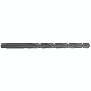 Morse Cutting Tools 10840 Taper Length Drill, 5/8" Dia. x 5/8" Shank Dia. x 8-3/4" OAL x 4-7/8" Flute Length, HSS, Black Oxide, Series 1314 - 1021304