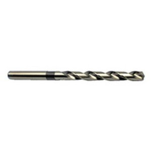 Morse Cutting Tools 11076 Taper Length Drill, #35 Dia. x 0.11" Shank Dia. x 5-1/8" OAL x 2-3/4" Flute Length, HSS, Black Oxide, Series 1322 - 1021354