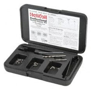 HeliCoil Screw Thread Insert Thread Repair Kit #5401-04, 4 - 40 UNC Threads, 0.168" Insert Length - 61-764-7