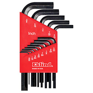 Eklind HEX L KEYS, 13 Pieces, 0.05 to 3/8 - 10113