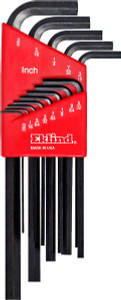 Eklind Hex-L Key Allen Wrench 10213 13 Piece Set SAE Inch Sizes .050-3/8 Long Series - 10213