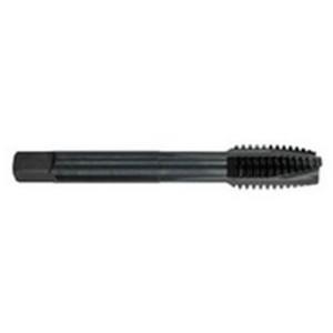 Morse Cutting Tools 34675 Spiral Point Tap, M10 x 1.5 mm, 2-15/16" OAL, 3 FL, HSS, Black Oxide, H11, Series 2090M - 1029673