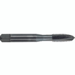 Morse Cutting Tools 30845 Spiral Point Tap, 1/2" - 13, 3-3/8" OAL, 3 FL, HSS, Uncoated, H3, Series 2101 - 1039934