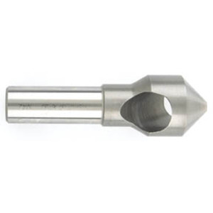 Morse Cutting Tools 25600 Countersink, #0 Dia. x 1-1/2" OAL x 1/4" Shank Dia., 0 FL, 60 Degrees, HSSCo, Uncoated, Series 1753 - 1038470
