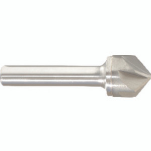Morse Cutting Tools 56143 Countersink, 1" Dia. x 3" OAL x 1/2" Shank Dia., 6 FL, 82 Degrees, Carbide, Uncoated, Series 5754 - 1038633