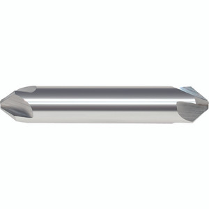Morse Cutting Tools 50522 Countersink, 1/4" Dia. x 2" OAL x 1/4" Shank Dia., 4 FL, 90 Degrees, Carbide, Uncoated, Series 5751 - 1066008