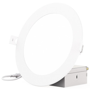 Infibrite Slim Recessed LED Downlight, Wet Rated, 6-Inch, 3000K, 1050 Lumens, 12 Watts - IB-002-3-12W-WH