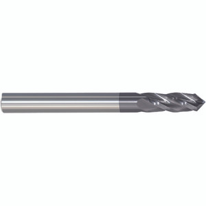 Morse Cutting Tools 95576 Drill/Mill, 3/32" Dia. x 3/8" LU x 3/8" LOC x 1-1/2" OAL x 1/8" Shank Dia., 4 FL, 60 Degrees, Carbide, AlTiN, Series 5989 - 1028842