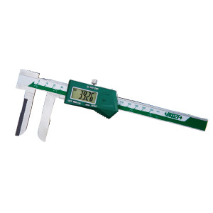 Insize Inside Knife-Edge Digital Caliper with Data Interface, .9-12"/24-300mm Range - 1123-300A