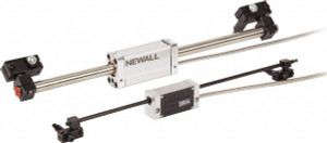Newall Inductive DRO Scale: 8" Max Measuring Range, 5 µm Resolution, 8" Scale Length IP67, 11.5" Cable Length SE100DA00203A - 42491332