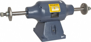 Baldor Buffer: 10" Wheel Dia, 115 & 230V, 1 Phase 7/8" Arbor Hole, 3,600 Max RPM, 1.25" Wheel Thickness 410B - 01055078