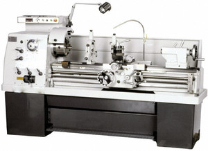 Vectrax 14" x 40" Toolroom Lathe: Variable Speed Pulley, 5 hp, 220 V 3 Phase, 52.50 mm Spindle Bore Dia, 20 to 2,500 RPM FC-1660V - 97042386