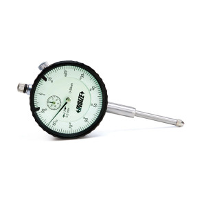Insize Metric Dial Indicator - Long Stroke - 30mm Range Flat Back - 2310-30FA