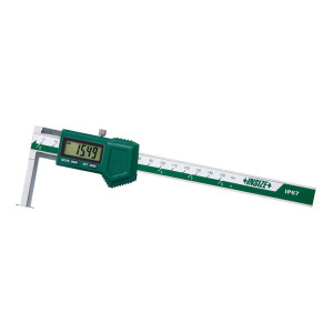 Insize Inside Groove IP67 Digital Caliper, .31-6"/8-150mm Range - 1520-1501P