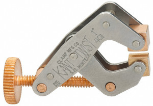 Kant Twist #401-1 Steel Clamp 1", Copper Plated - 98-121-7