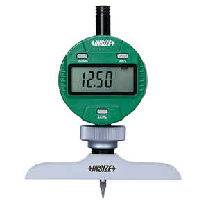 Insize Digital Depth Gage, 0-12"/0-300mm Range - 2141-202A
