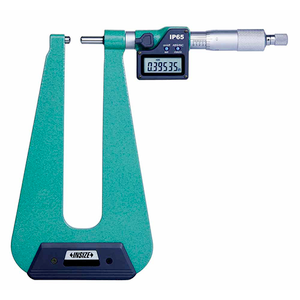 Insize Digital Sheet Micrometer Type C, 0-1"/0-25mm Range - 3539-253SE