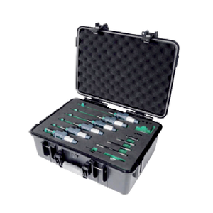 Insize Digital IP54 Outside Micrometer 6 Piece Set, 0-6"/0-150mm Range - 3102-66E