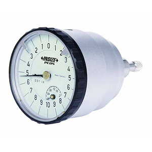 Insize Back Plunger Type Dial Indicator, .2" Range - 2833-02