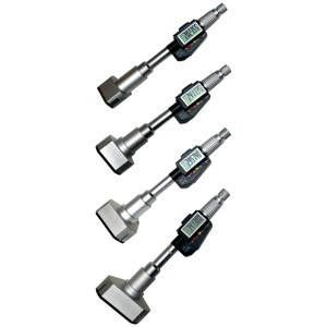 iGaging IP54 Digital 3-Point Inside Micrometer SET, w/ setting ring, 2-2.5/2.5-3/3-3.5"/3-4", 0.001mm/0.00005", accuracy 0.0002"/0.005mm - 35-3PT-50100-T
