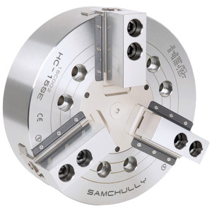 Samchully HC Series 3-Jaw, High-Speed, Sealed Closed-Center Power Chuck, 12 in Size - HC-12SE