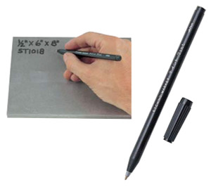 Chemical Etching Pen, For Use On Heavy Metals, Stainless Steel, Iron, Copper, Brass, Nickel, Tin And Lead - 97-470-9