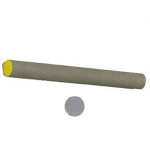 Titan Boron Carbide Hand Stone, 4″ X 0.400″ Diameter Gray Round Shaped - MCHS37130-RO