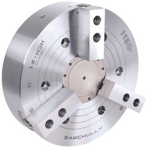 Samchully HCH Series 3-Jaw, Standard, Open-Center Power Chuck, 21" Size