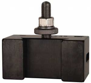 Aloris Lathe Tool Post Holder: Series BXA, Number 5, Morse Taper Holder 10 to 15" Lathe Swing, 1-3/4" OAH, 3" OAL BXA-5 - 09060518