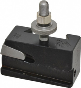 Aloris Lathe Tool Post Holder: Series BXA, Number 7, Universal Parting Blade Holder 10 to 15" Lathe Swing, 1-3/4" OAH BXA-7 - 09060666
