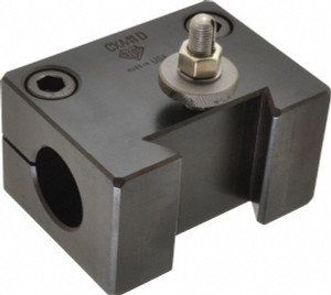 Aloris Lathe Tool Post Holder: Series CXA, Number 41D, Boring Bar Holder 13 to 18" Lathe Swing, 2-1/4" OAH CXA41D - 81248312