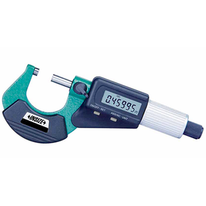 Insize Digital Outside Micrometer, without Data Output, 5-6"/125-150mm Range - 3109-150E