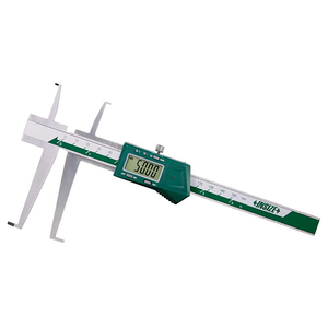 Insize Digital Inside Groove Caliper Type A, with Data InterFace .35-8"/9-200mm Range Upper Jaw - 1176-200